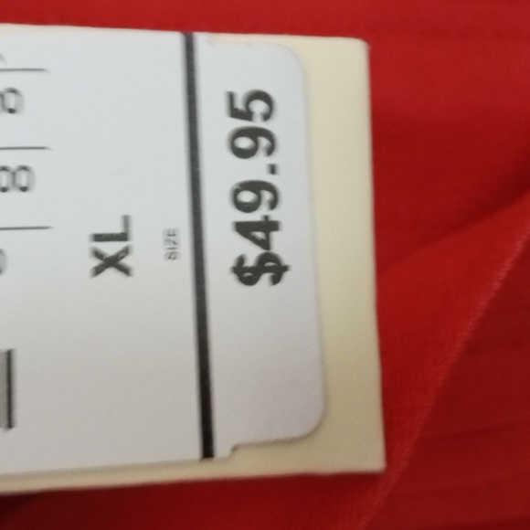 Christopher and Banks New Orange 3/4 Sleeve Linen Blend Jacket Size XL - Picture 7 of 8